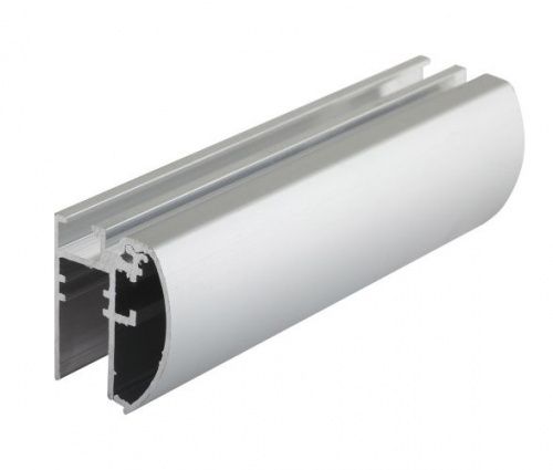 LED профиль СВ1-30 анодированный матовое серебро, паз 10 мм, длина 3,10 м в Москве - картинка, изображение, фото